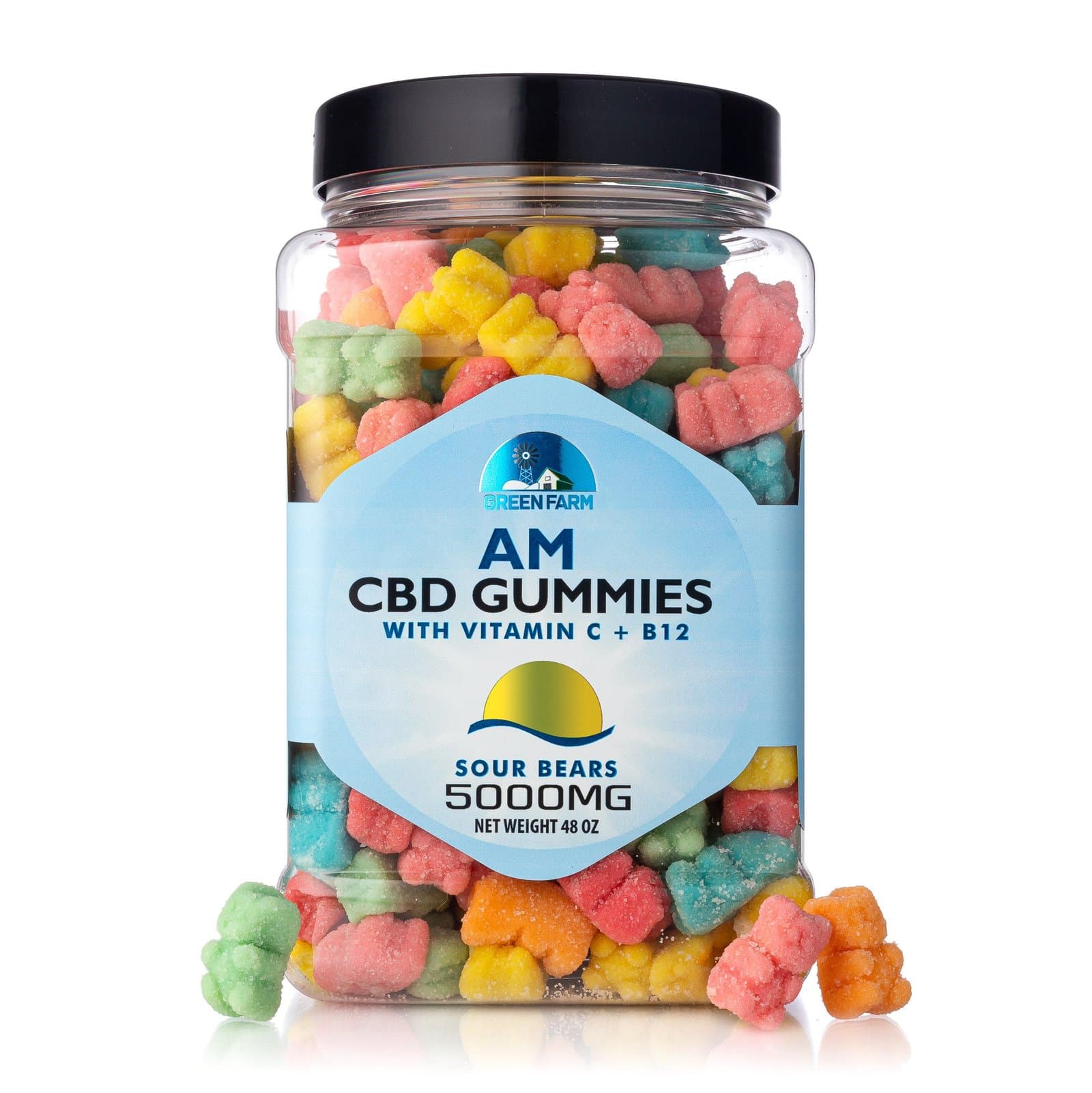 Green Farm CBD AM Daytime Gummy Assortment